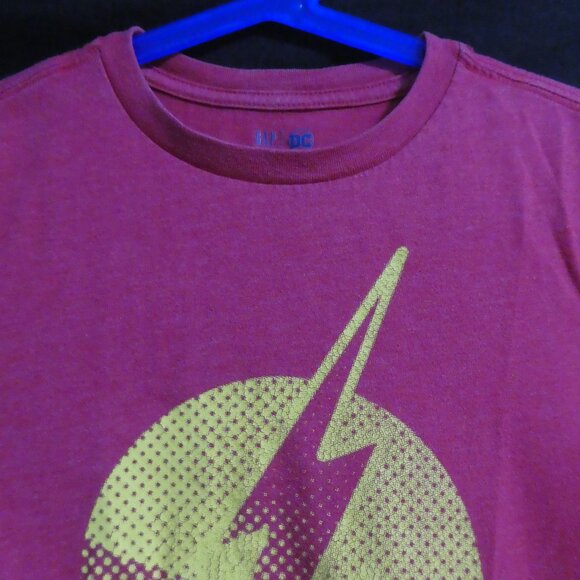 GAP KIDS - DC Comics | medium | Flash Red Short Sleeve The Flash Graphic Tee - Picture 4 of 13